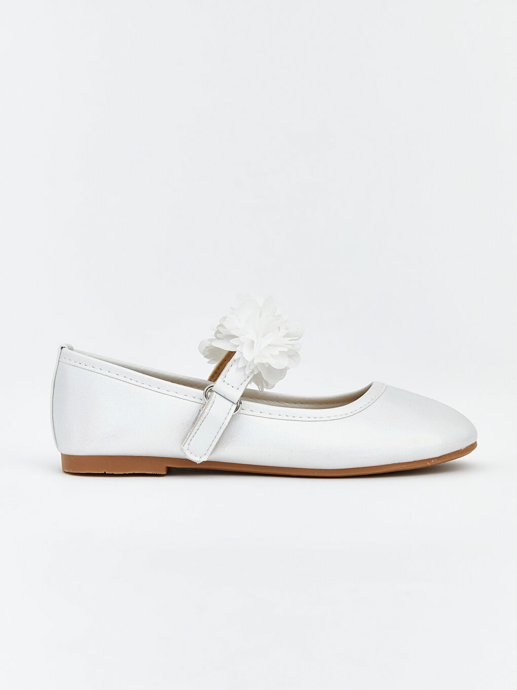 Балетки из искусственной кожи для девочки-1