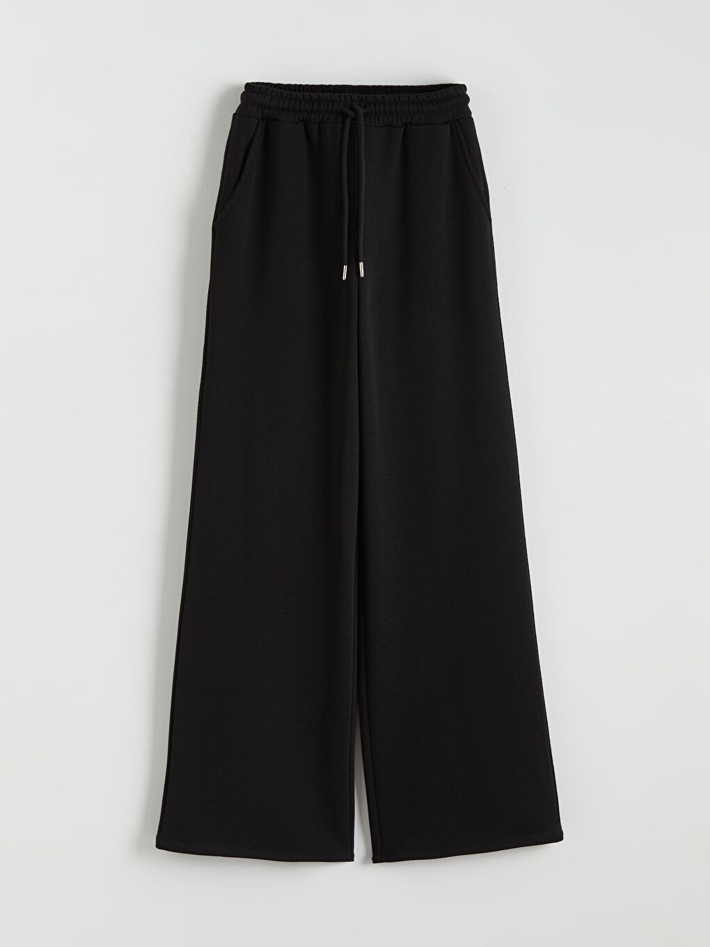 Elasticated Waist Wide Leg Women's Sweatpants