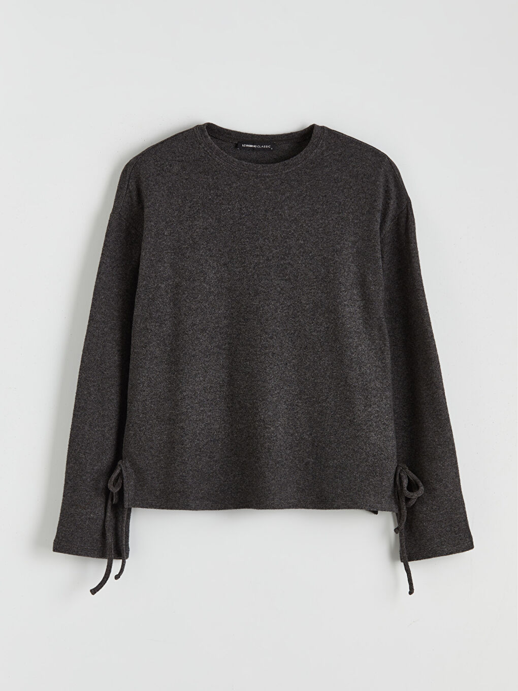 Rundhalsausschnitt T-Shirt für Damen-4