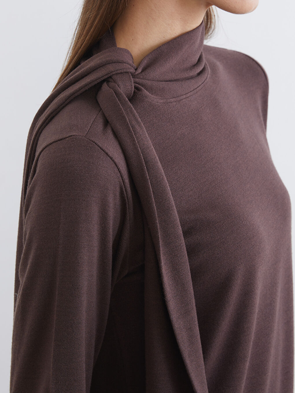 Woman BROWN Blouse-2