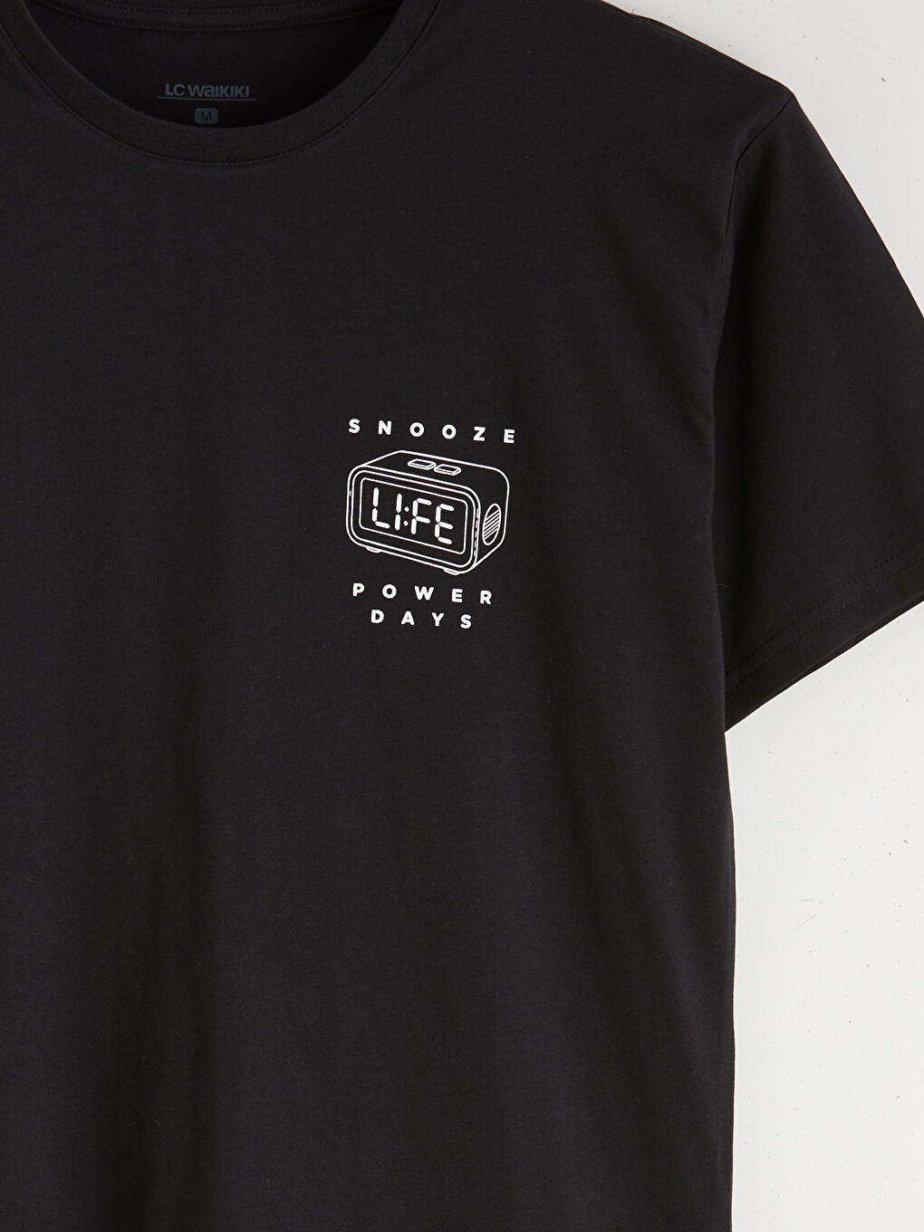 Siyah Standart Kalıp Erkek Pijama Takımı-7