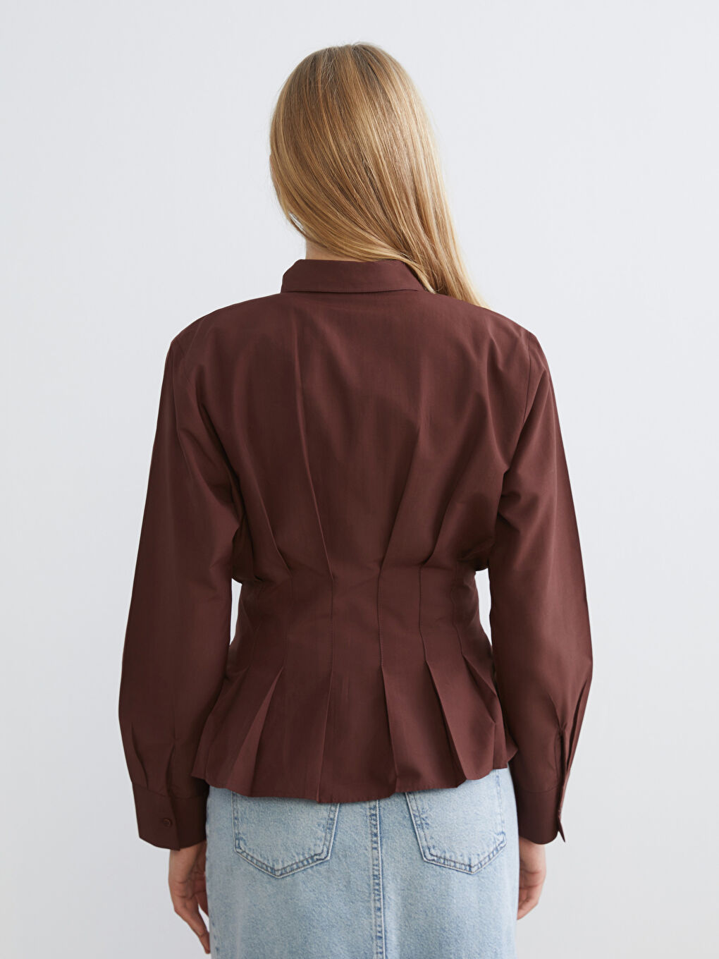 Woman BROWN Shirt-3