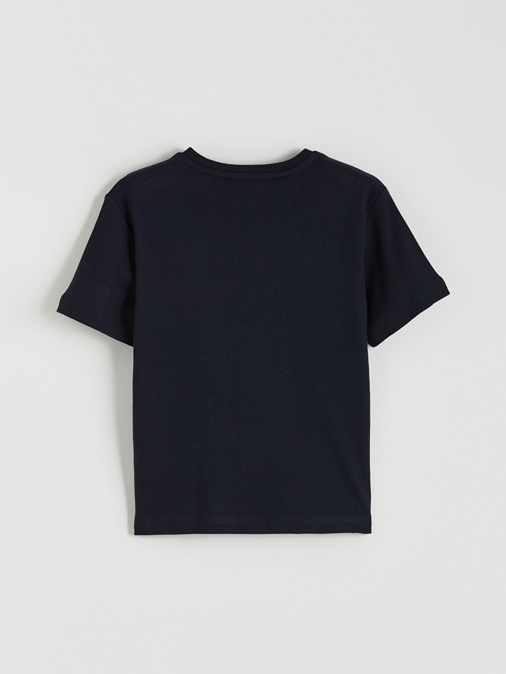 Crew Neck Bear Teddy Printed Boys' T-Shirt-2