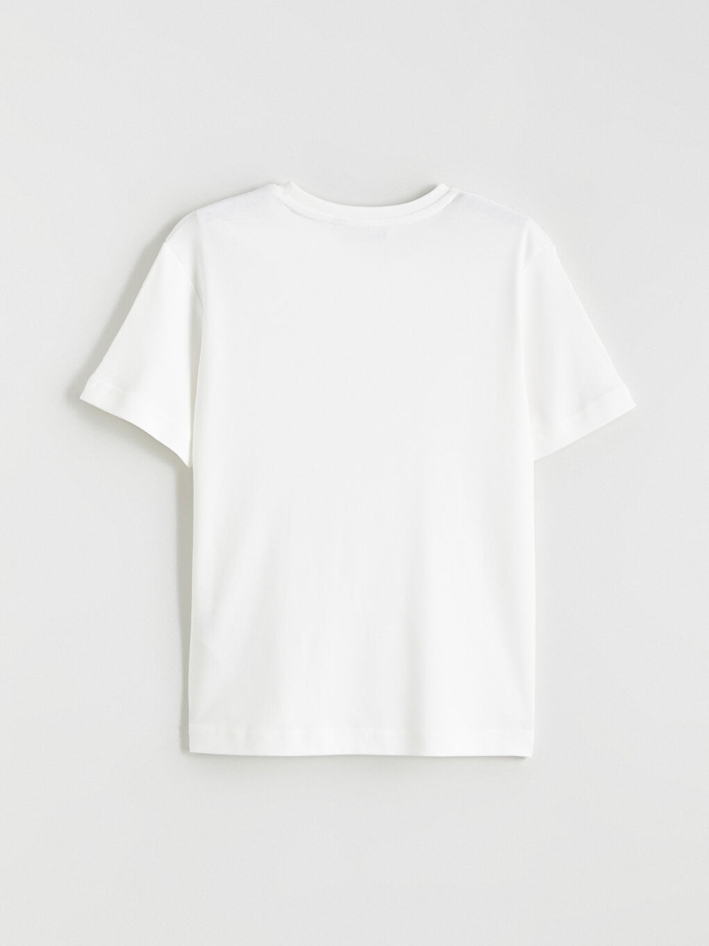 Ekru Bisiklet Yaka Ayı Teddy Baskılı Erkek Çocuk Tişört-2