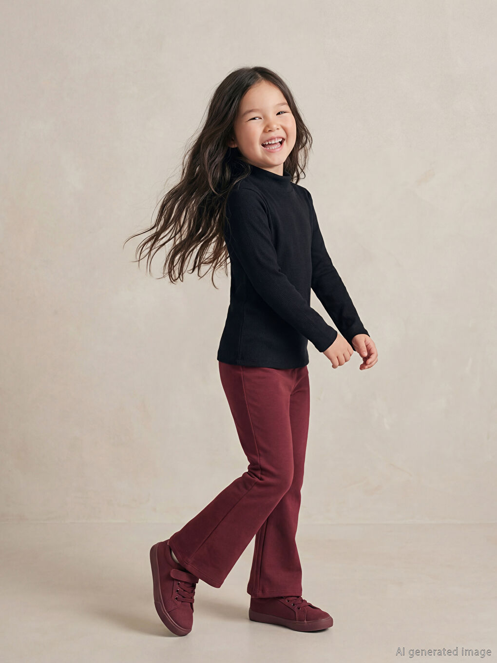 Dečije helanke sa zvonastim nogavicama