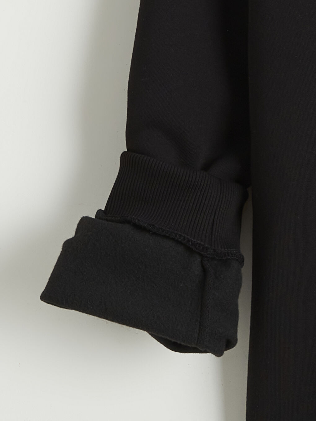 Crew Neck Printed Men's Thick Sweatshirt-5