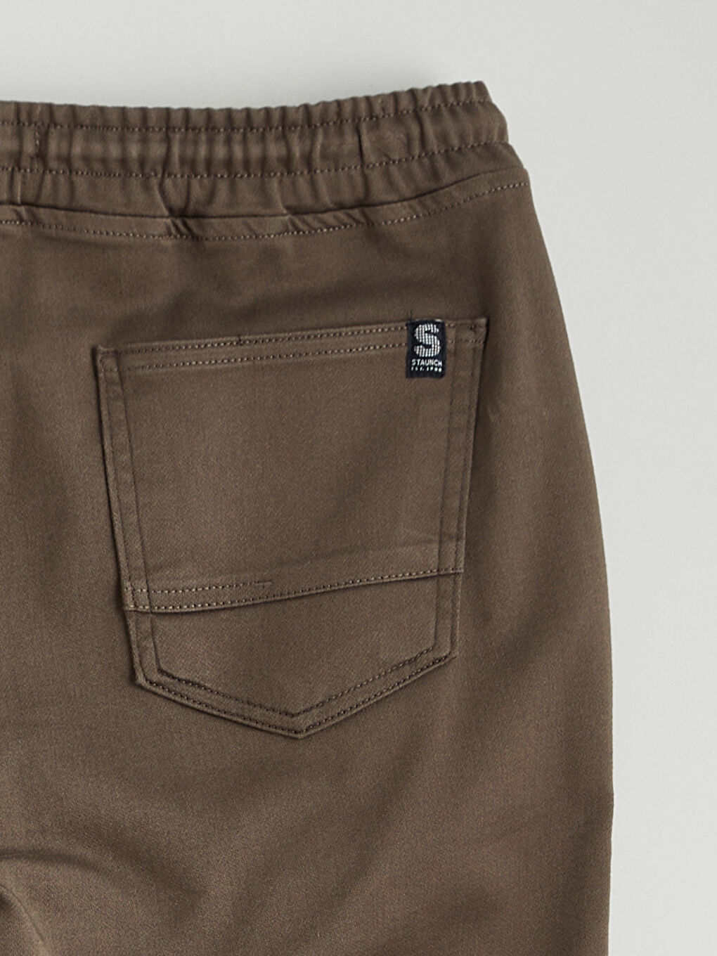 Kahverengi Slim Fit Erkek Jogger Pantolon-6