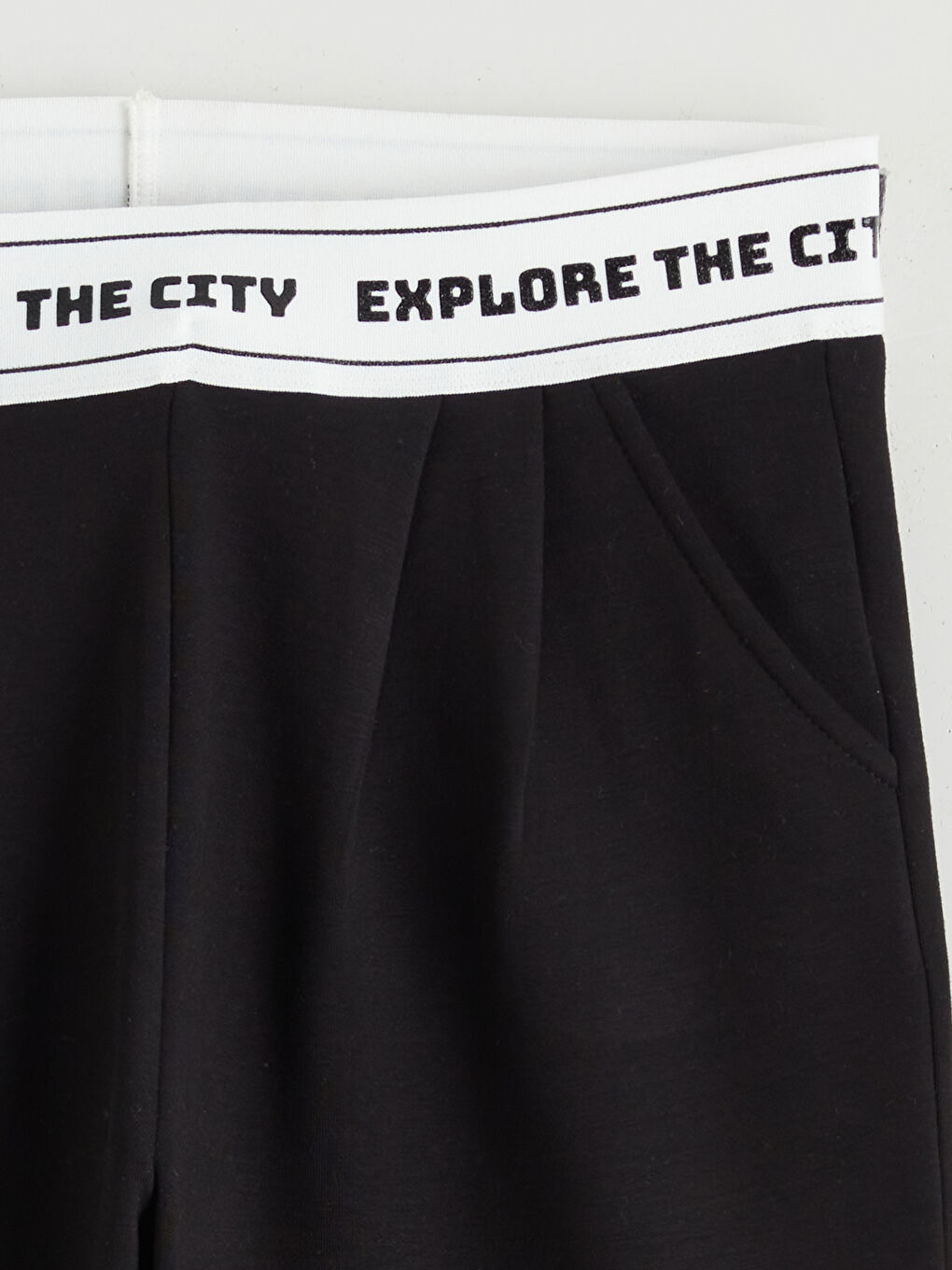 Girls' Sweatpants with Elastic Waist-1