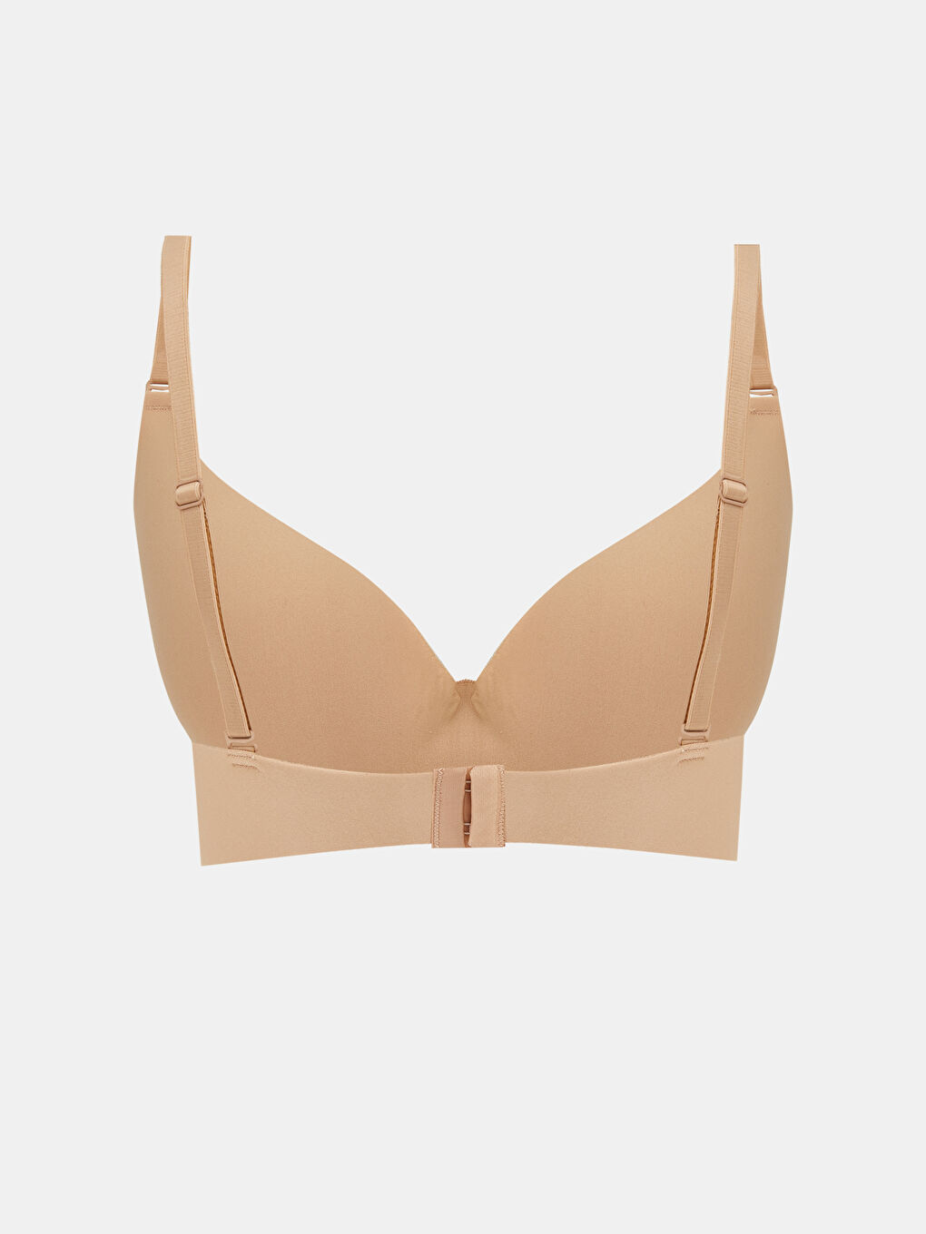 Pembe Balensiz Dolgusuz Lazer Kesim Straplez Sütyen-1