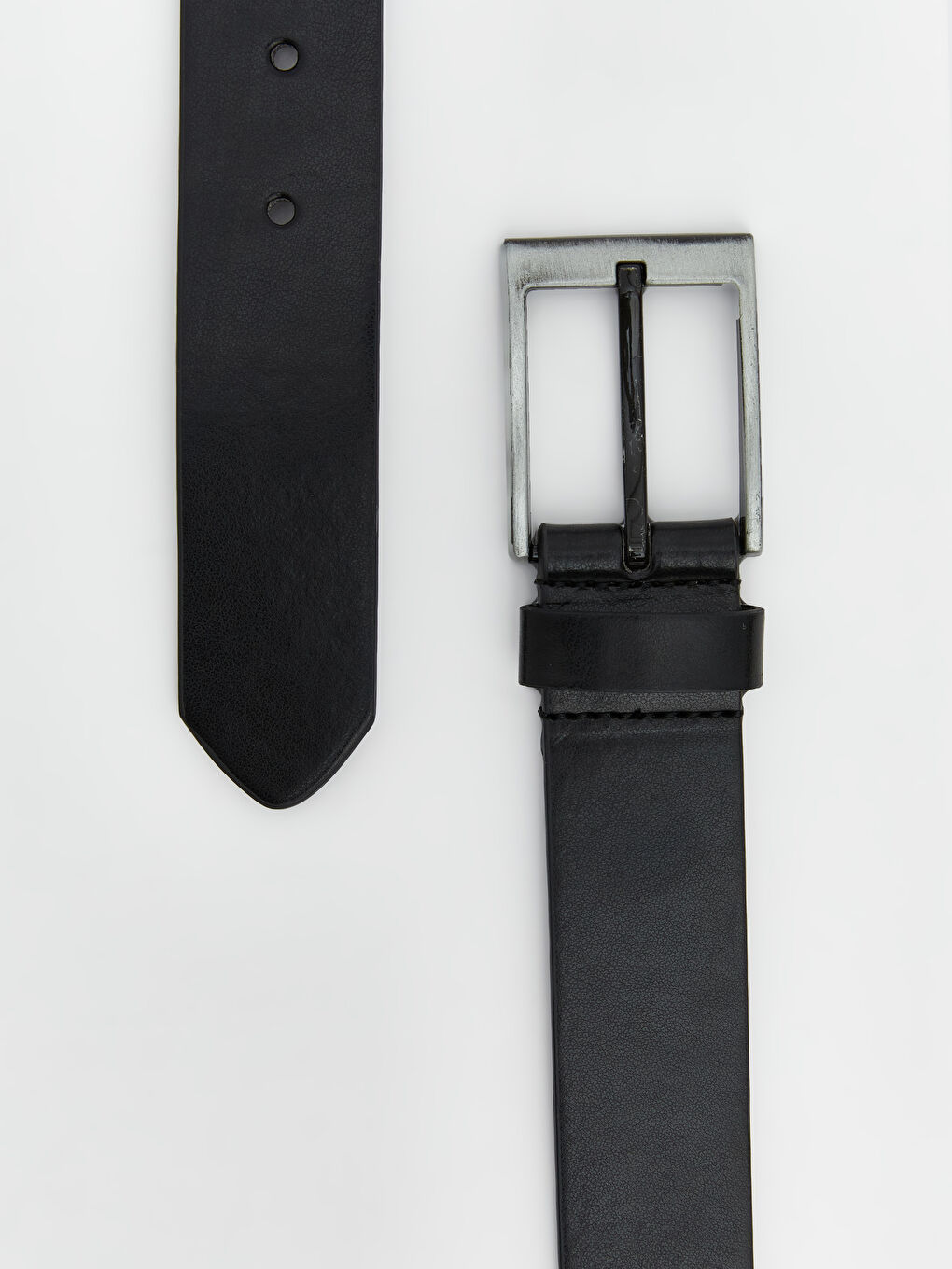 Faux Leather Men's Belt-2