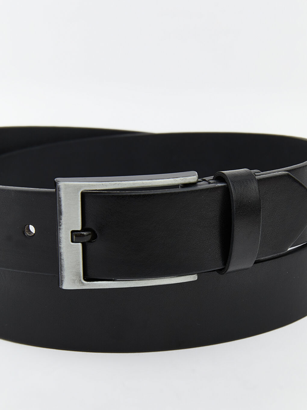 Faux Leather Men's Belt-3