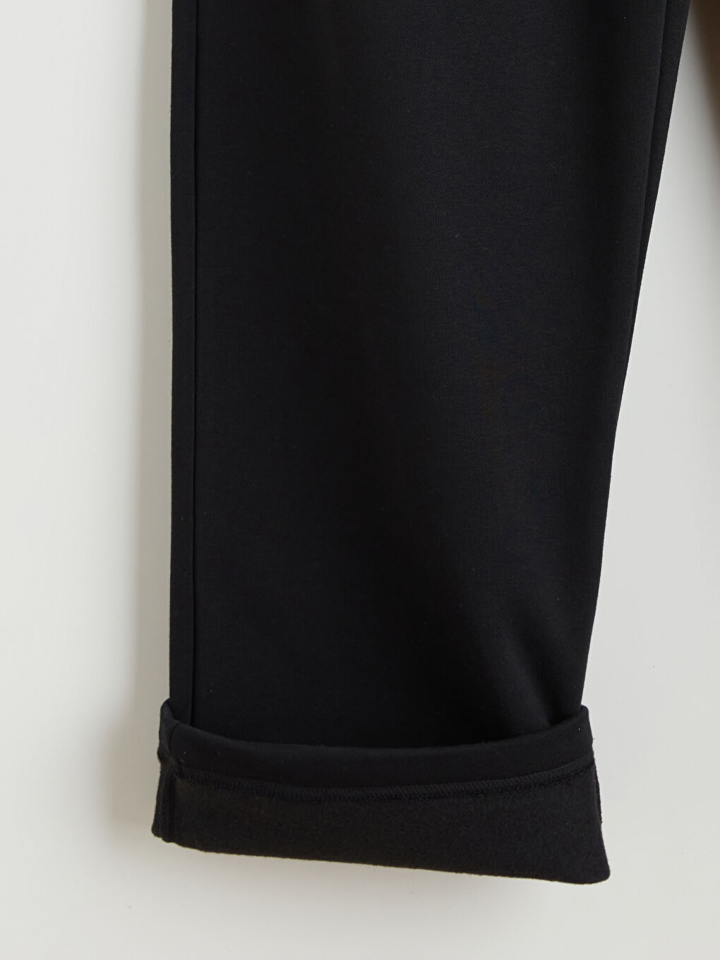 Siyah Rahat Kalıp Erkek Eşofman Altı-5