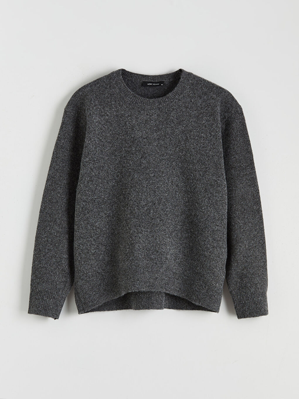 მრგვალი საყელო ქალებისთვის ტრიკოტაჟის სვიტერი-4