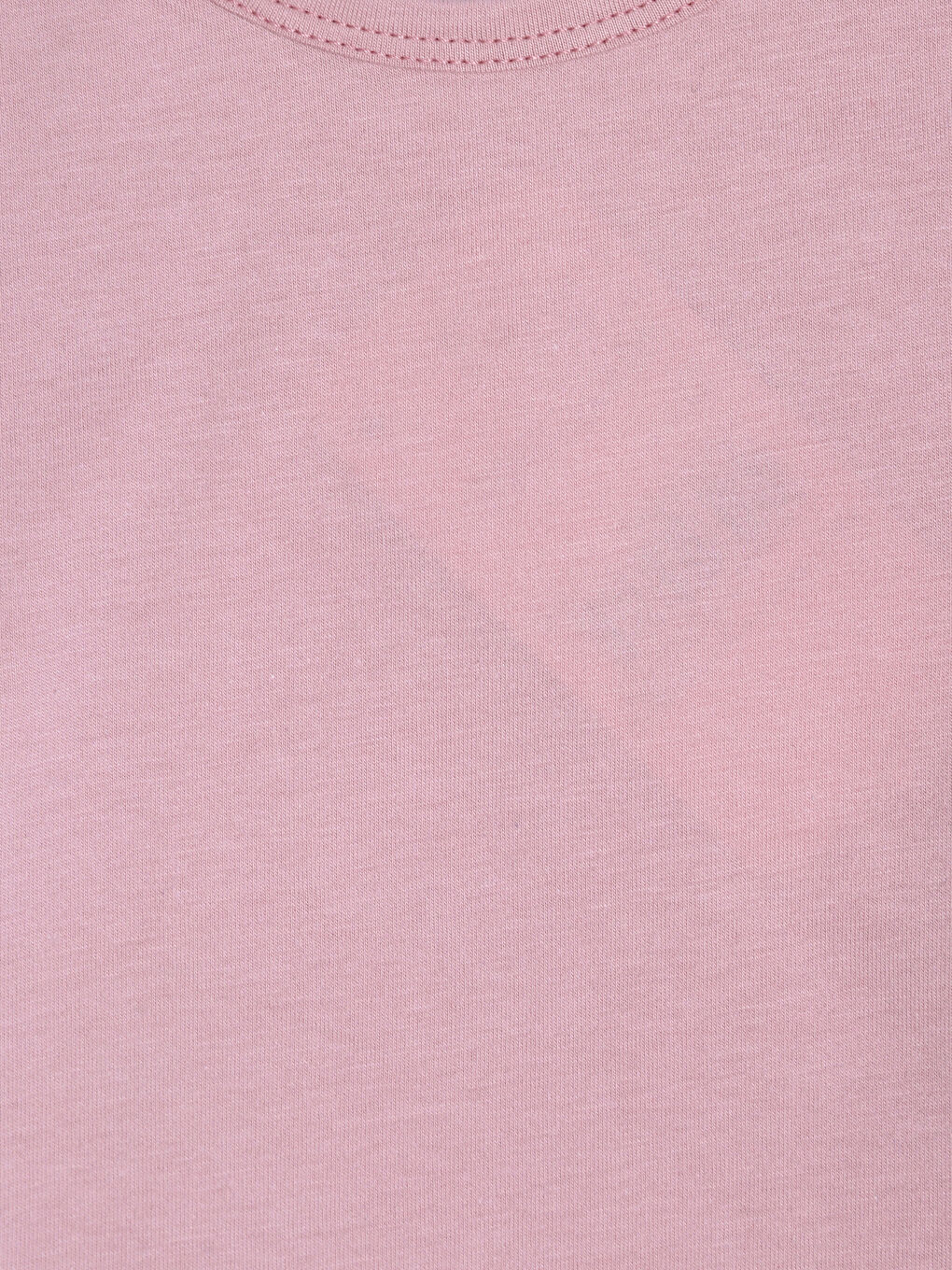 Crew Neck Long Sleeve Girls' T-Shirt-2