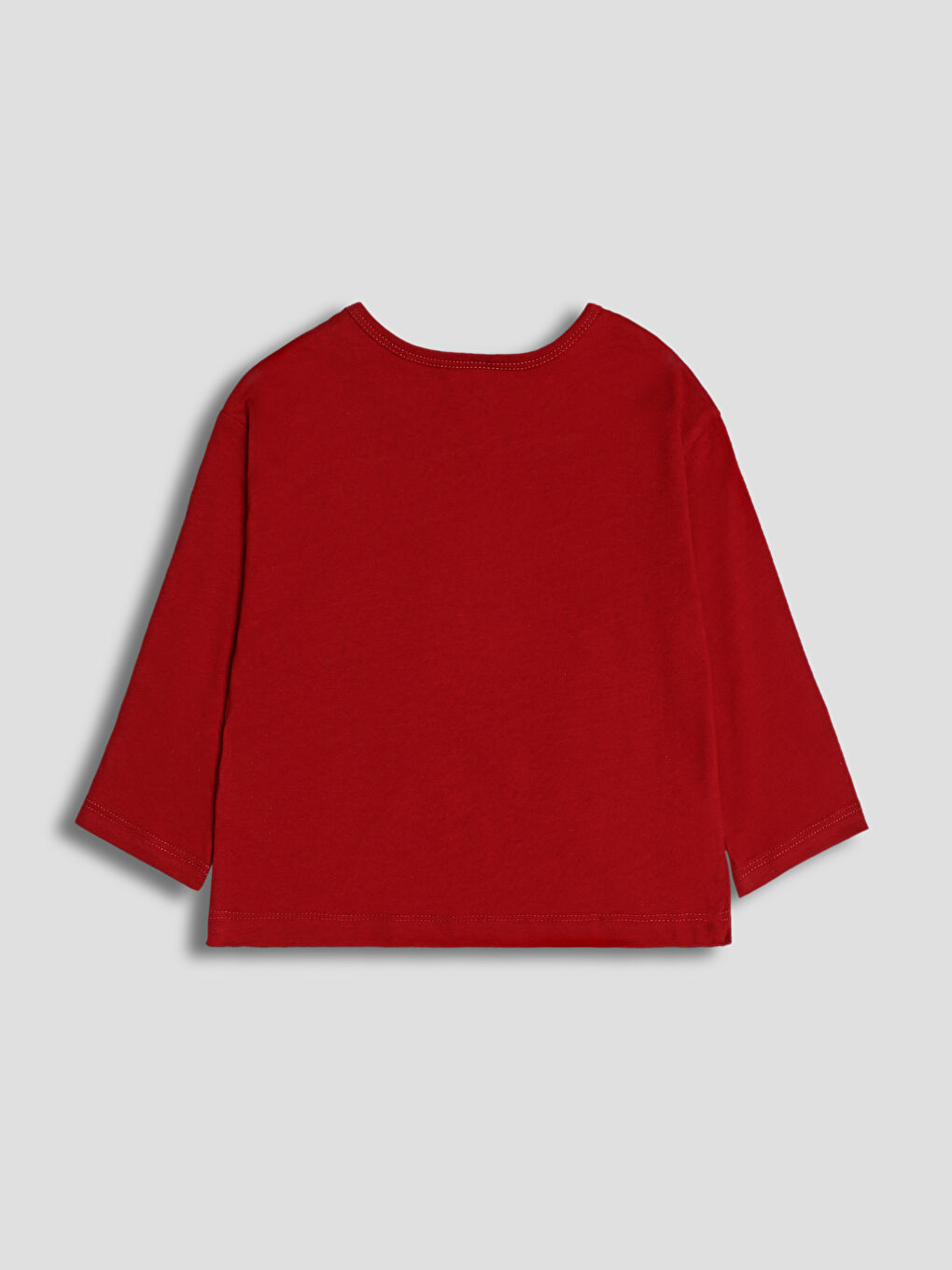 Crew Neck Printed Girls' T-Shirt-1