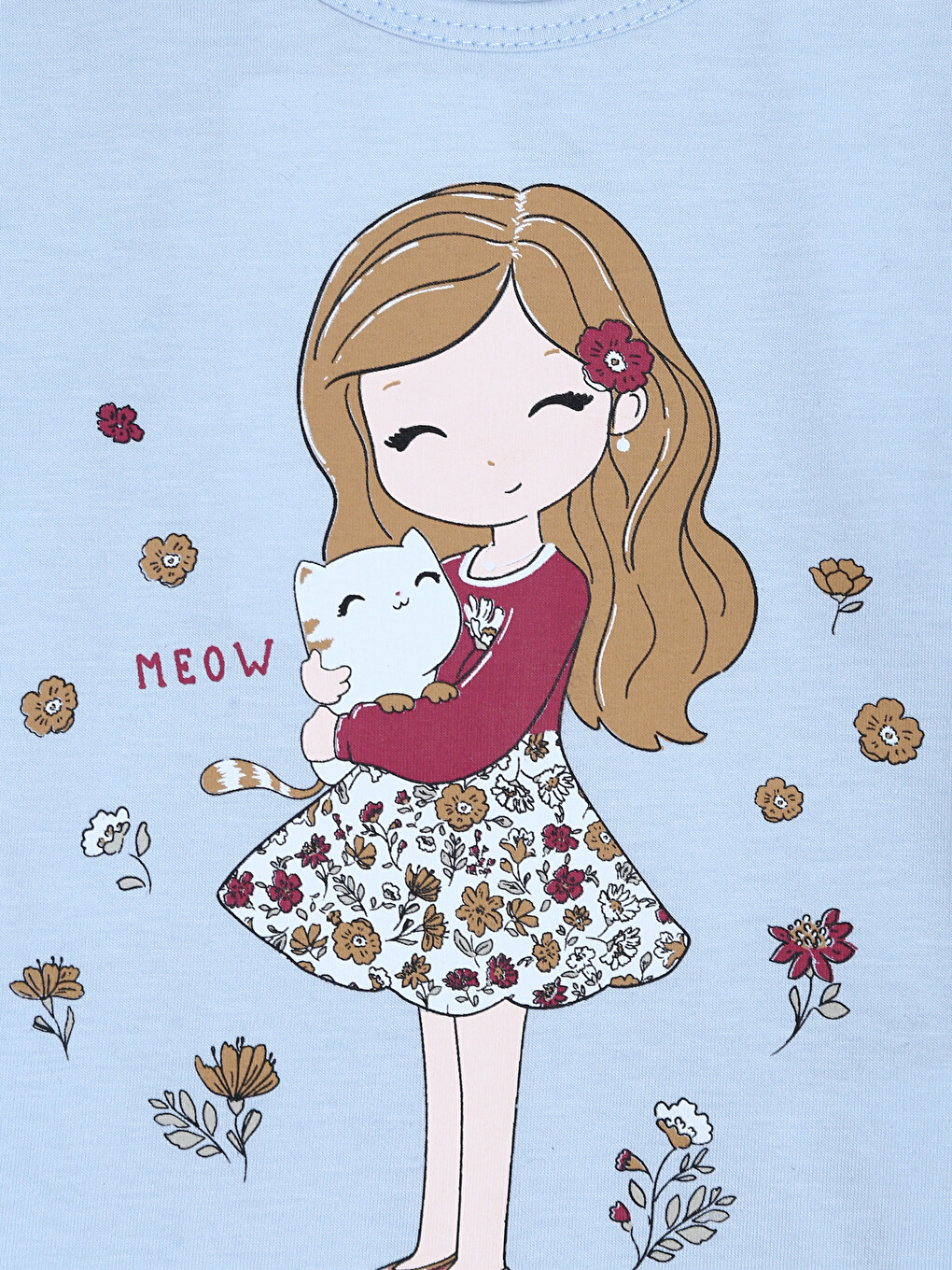Girl Blue T-shirt-2