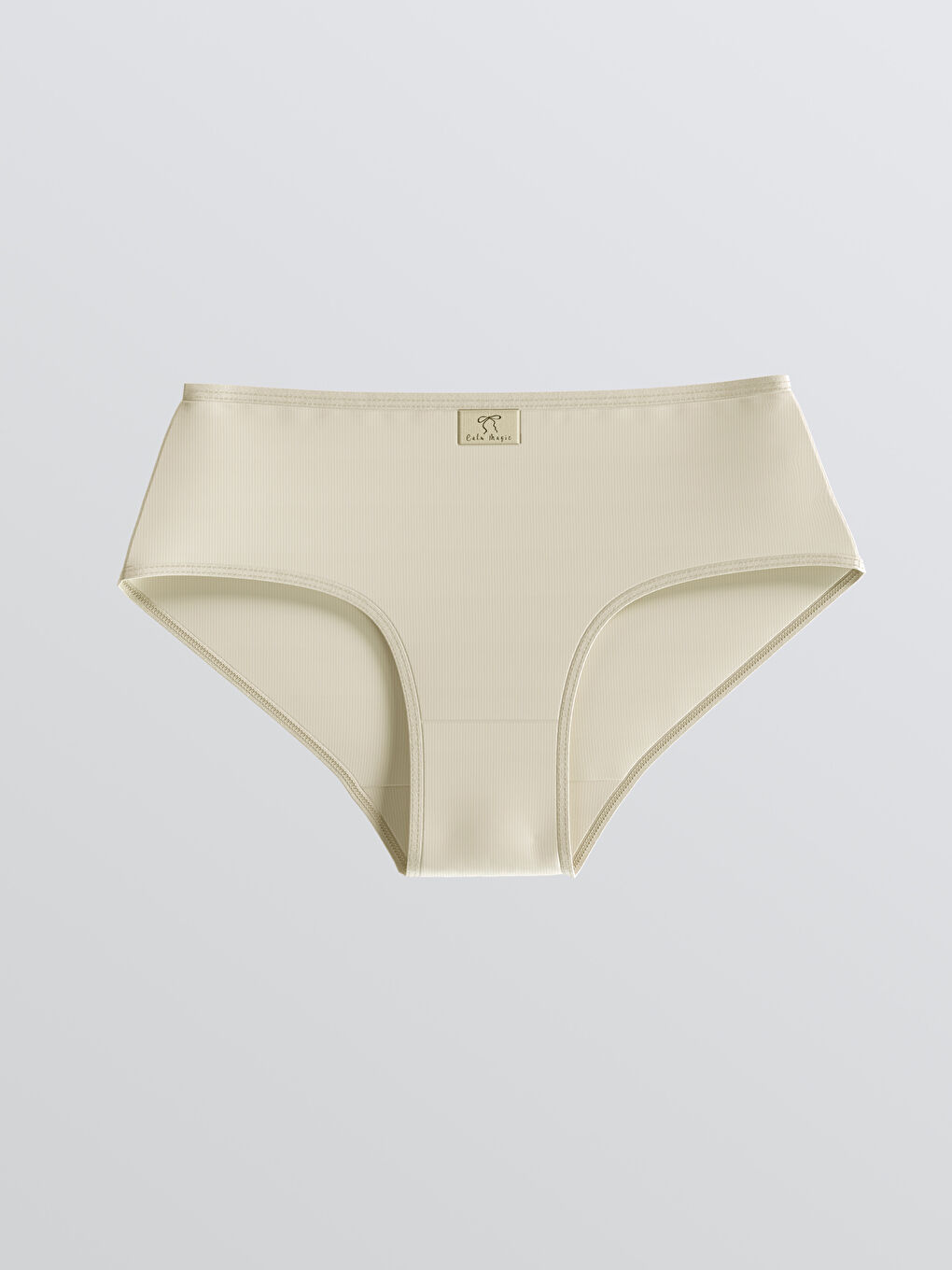 Bej Basic Kız Çocuk Külot 3'lü-1