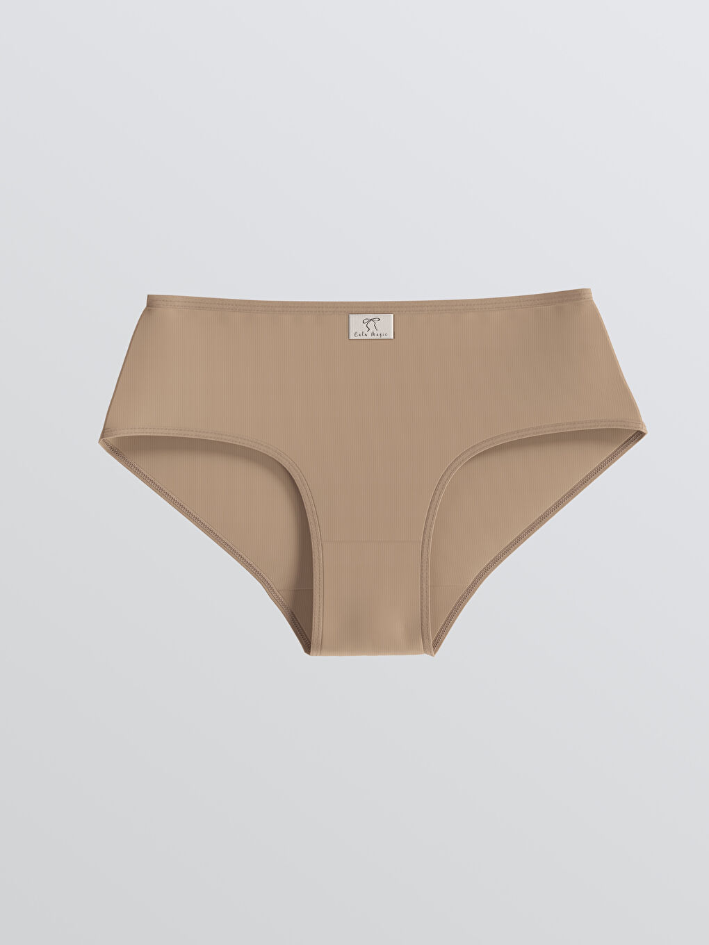 Bej Basic Kız Çocuk Külot 3'lü-2