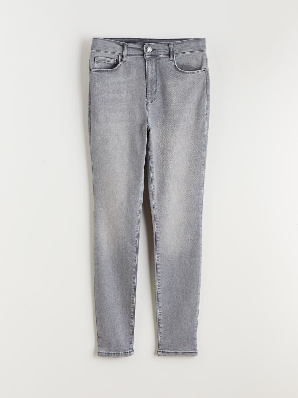 Gri Jüpiter Süper Skinny Fit Jean Pantolon-4