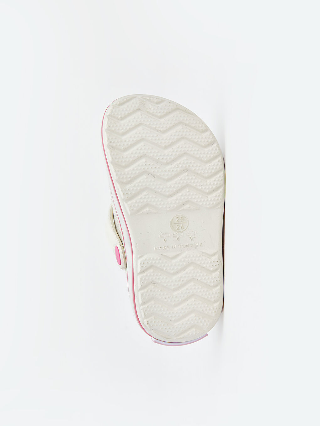 Beyaz Lilo ve Stitch Baskılı Kız Bebek Ev Terliği-3