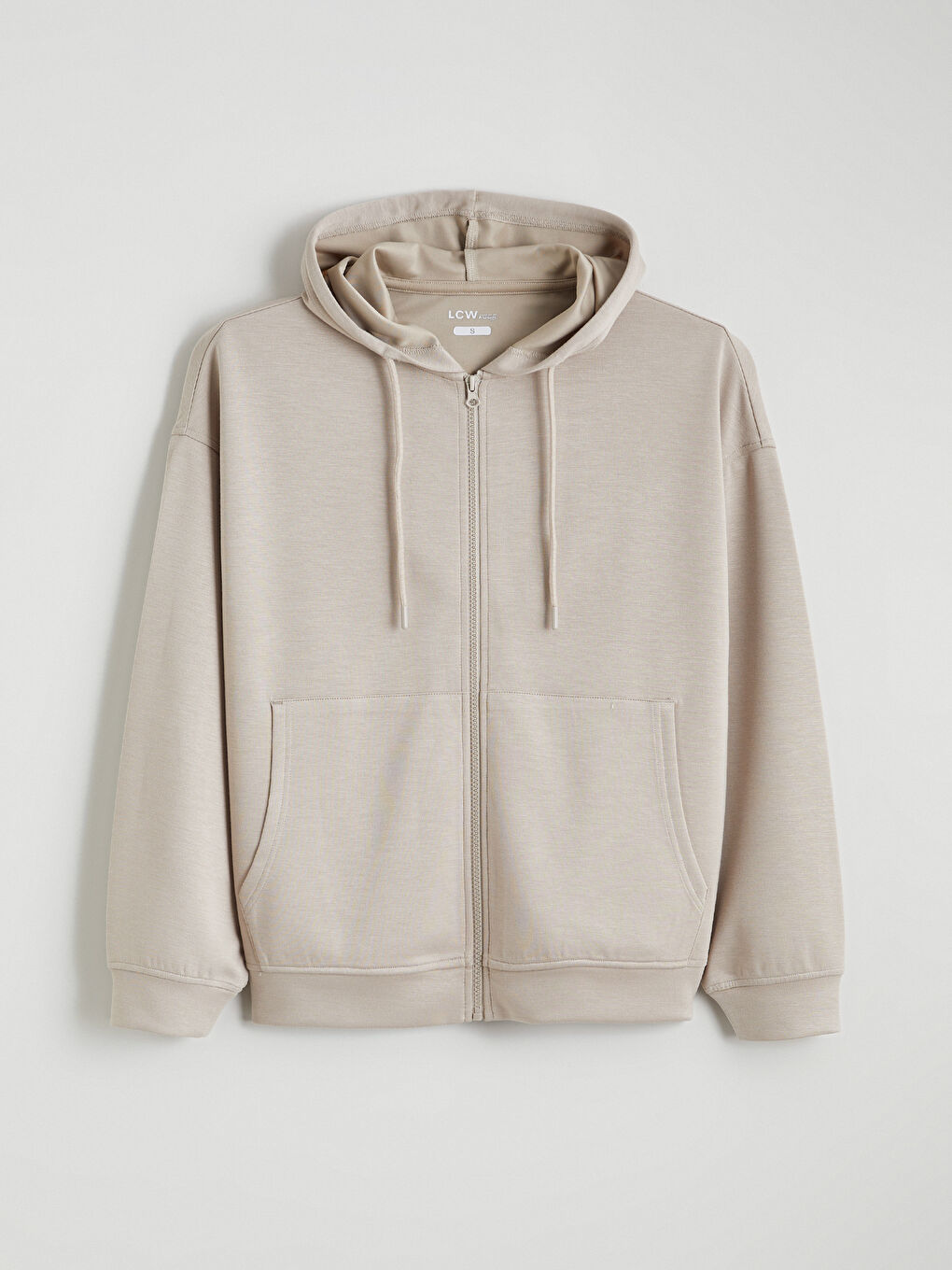 Hooded Oversize Women's Zipper Sweatshirt-4