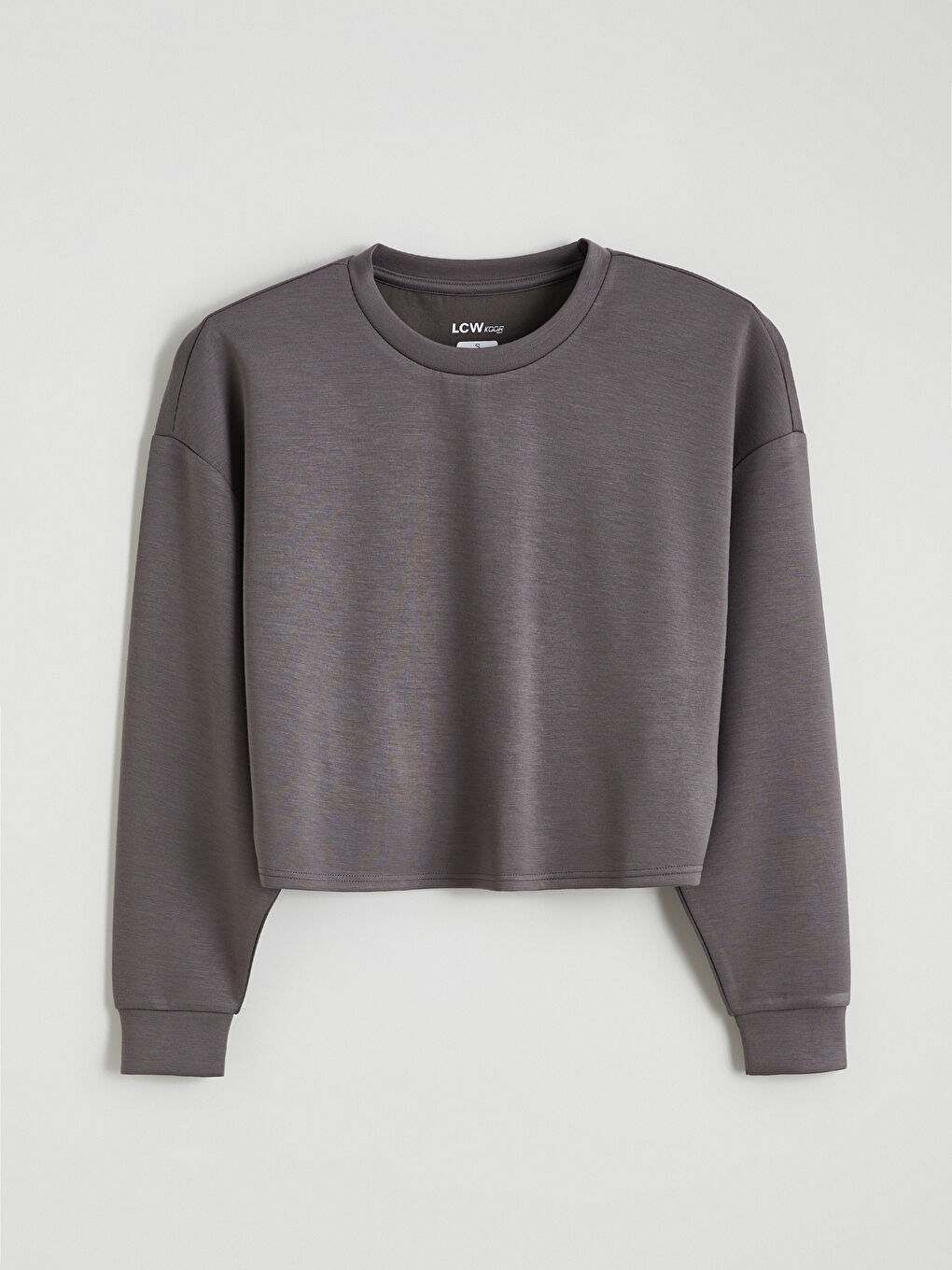 әйелдерге арналған свитшот дөңгелек жағалы-4