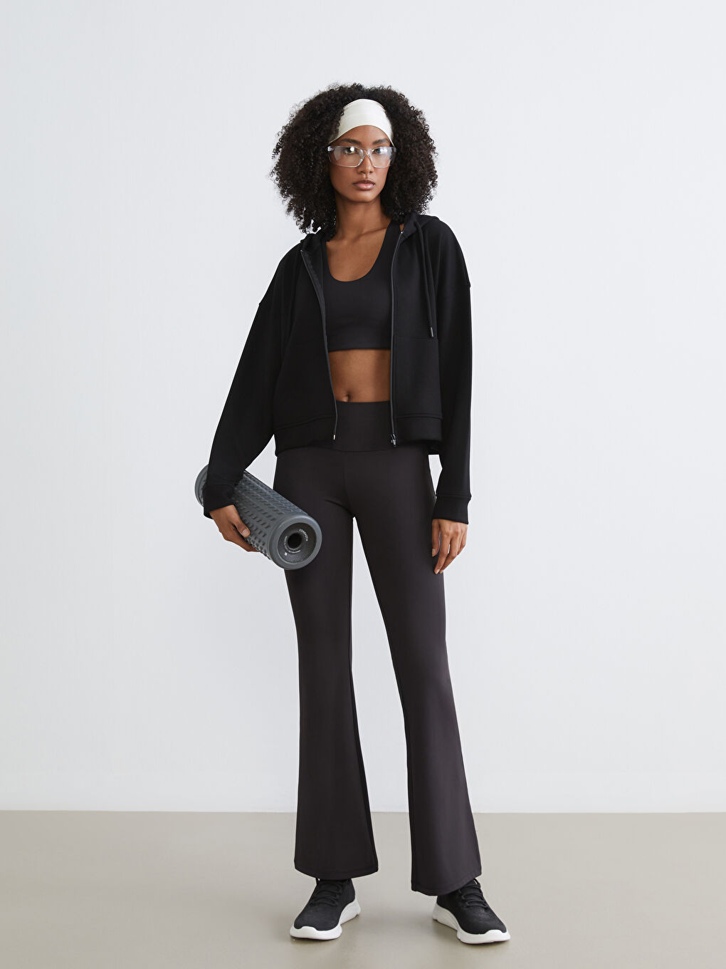 Hooded Women's Zip-Up Sweatshirt-1