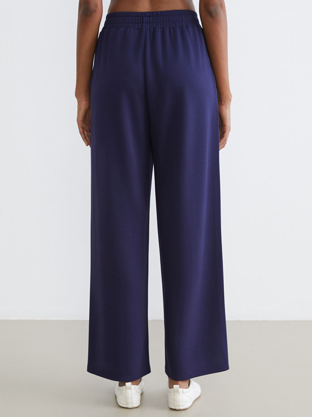 Женщины Синий Брюки‑джоггеры-3