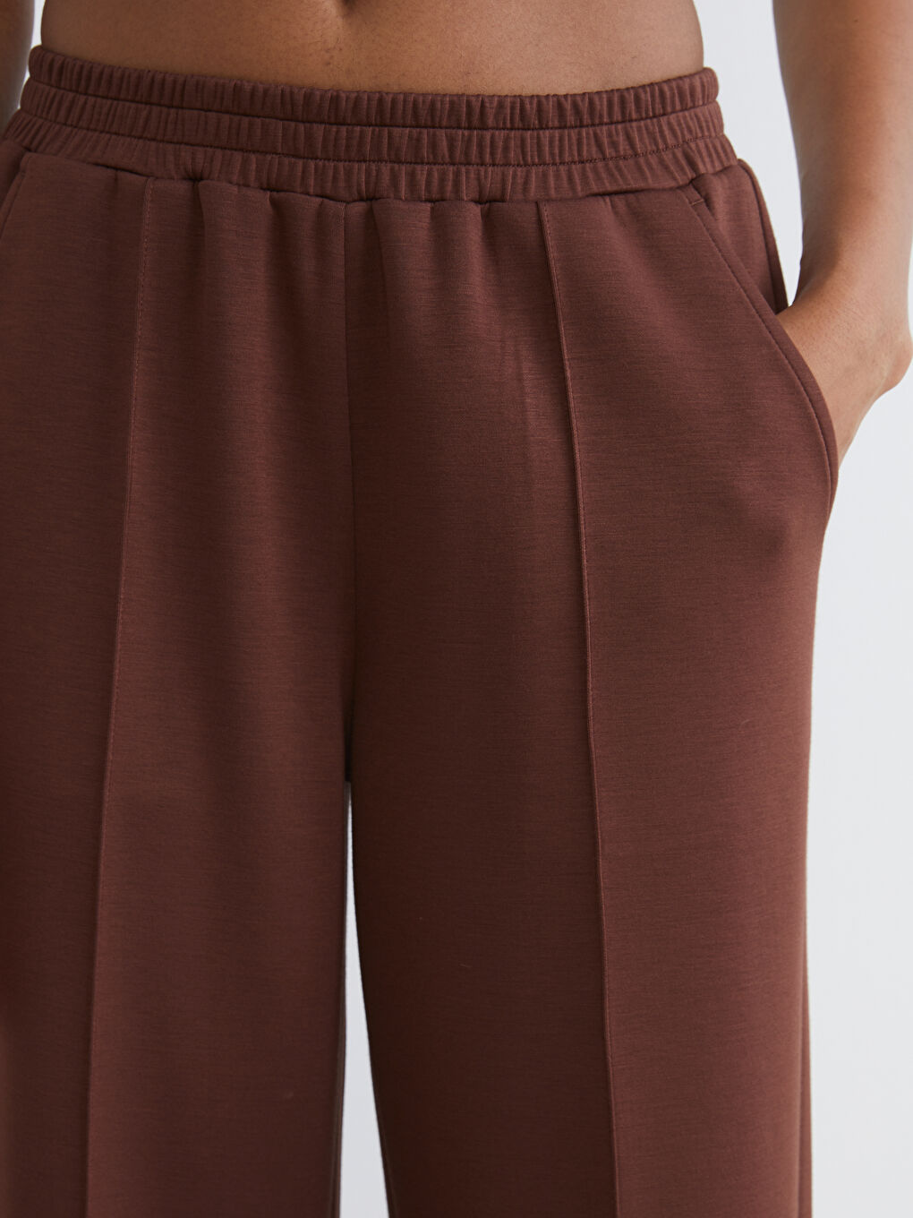 Women's Elastic Waist Sports Sweatpants-2