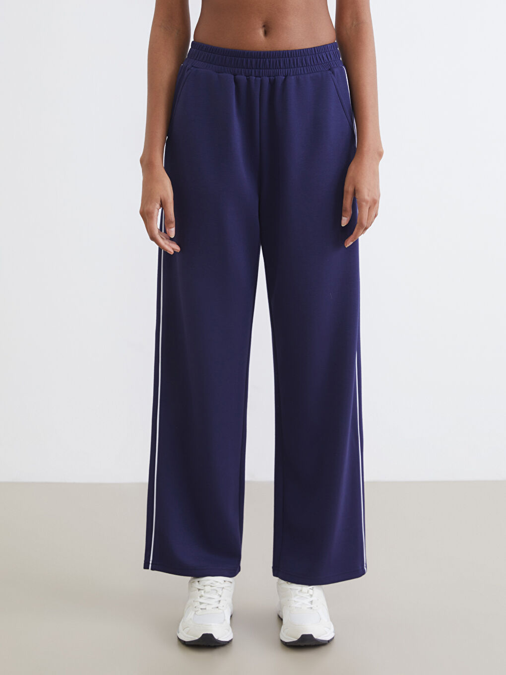 Әйелдер көк Жайлы спорт шалбар-1