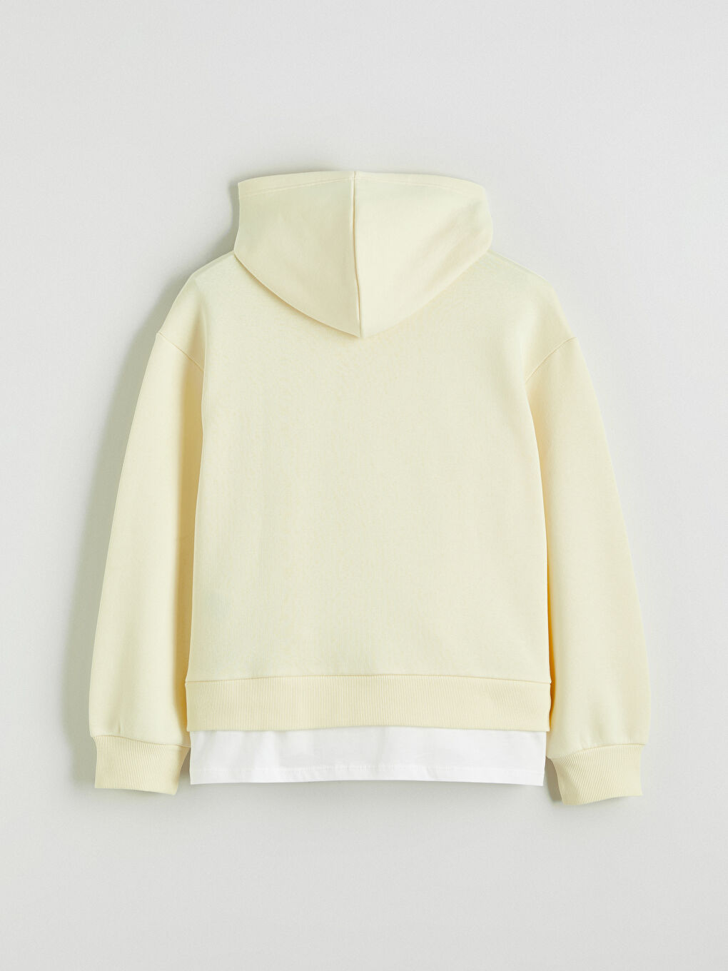 Sarı Hello Kitty Baskılı Kız Çocuk Kalın Sweatshirt-2