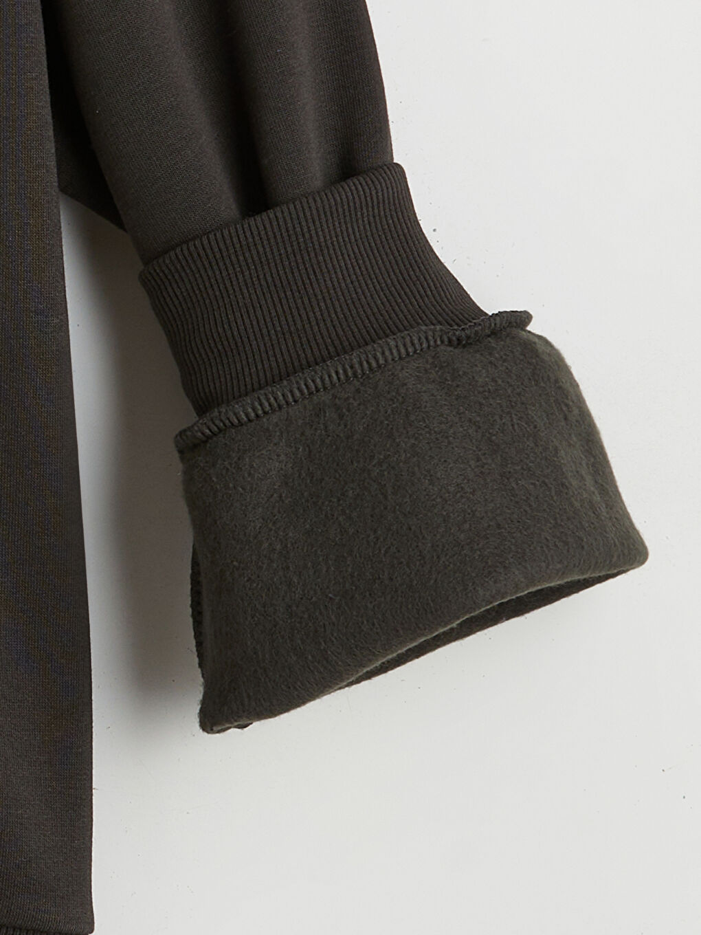 Gri Hello Kitty Baskılı Kız Çocuk Kalın Sweatshirt-2