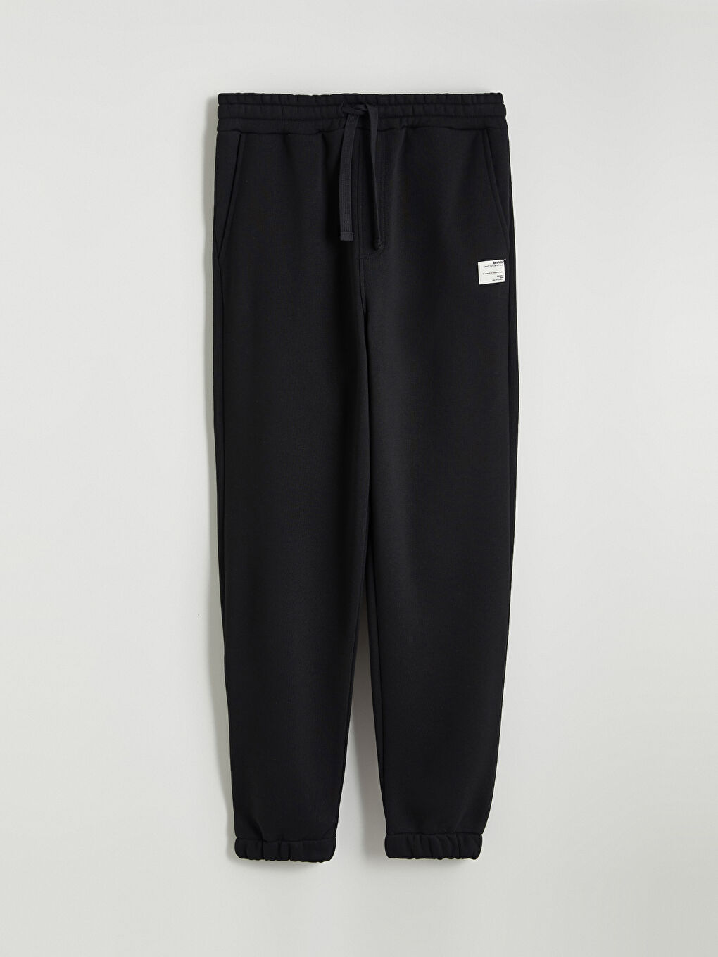 Siyah Basic Erkek Jogger Eşofman Altı-4