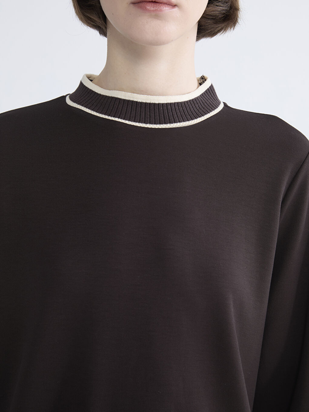 Funnel Neck Women's Tunic-2