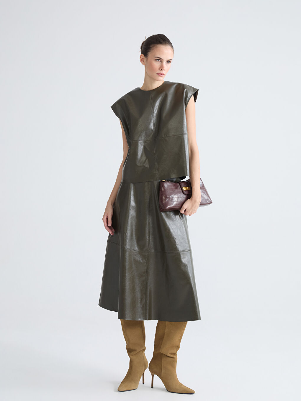 Әйелдер ХАКИ Блузка-1