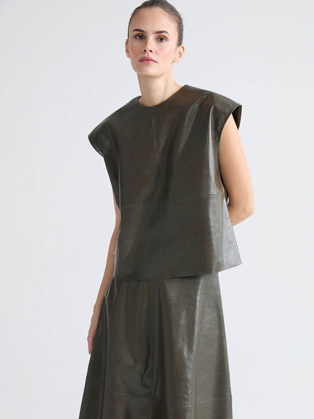 Әйелдер ХАКИ Блузка-2