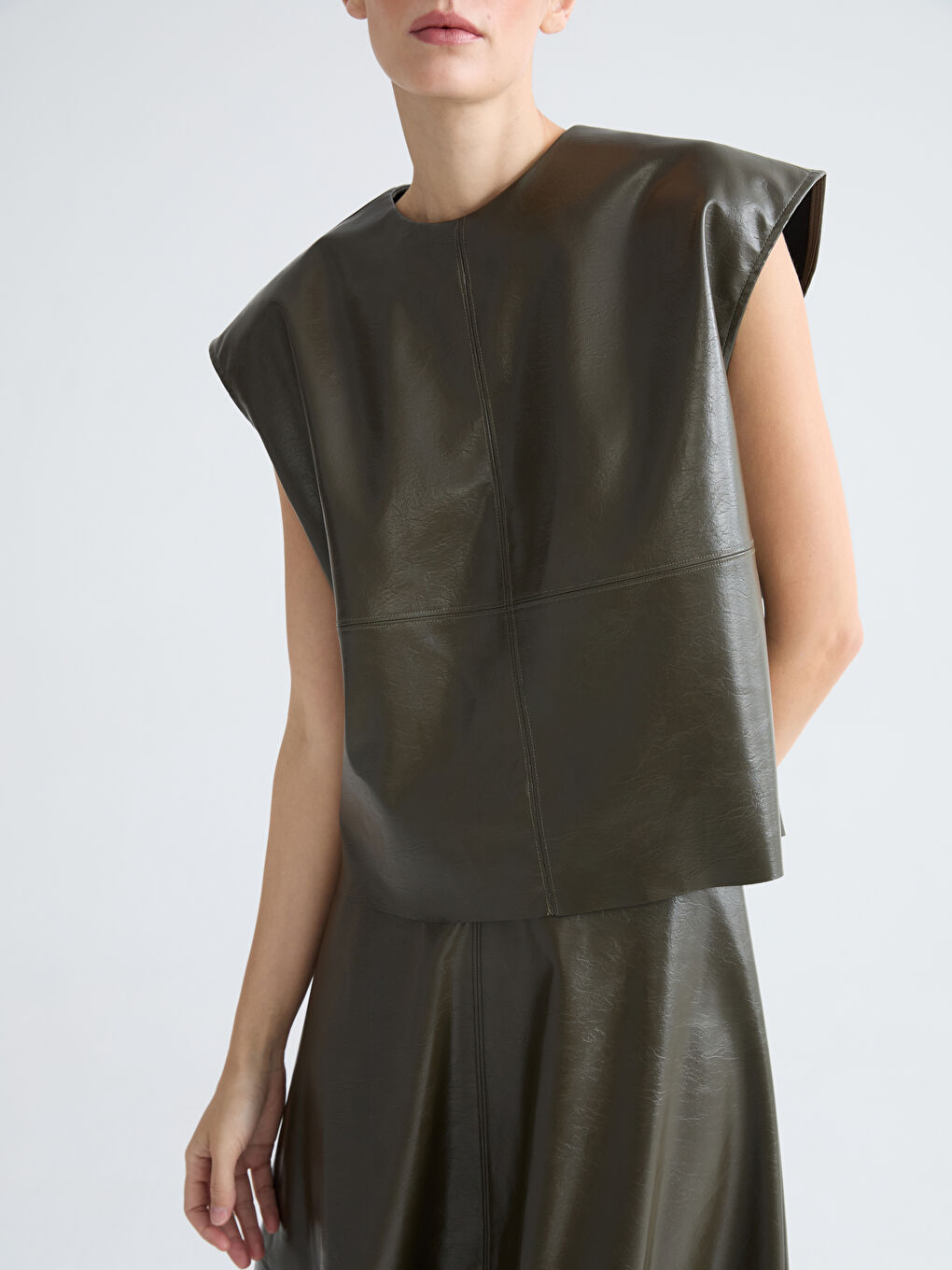 Әйелдер ХАКИ Блузка-4