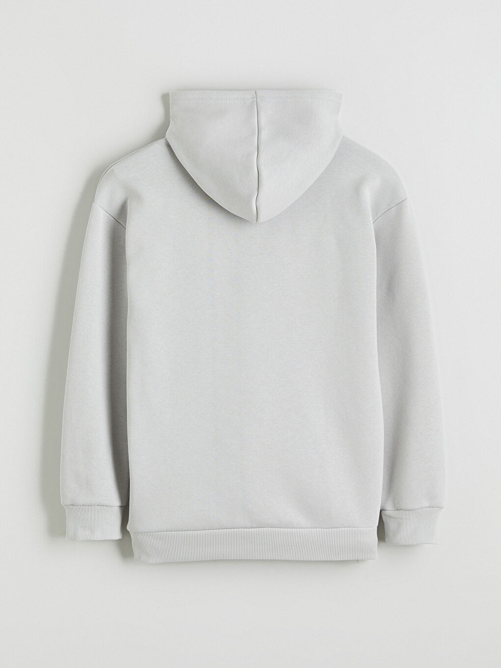 Gri Stranger Things Baskılı Erkek Çocuk Kalın Sweatshirt-3