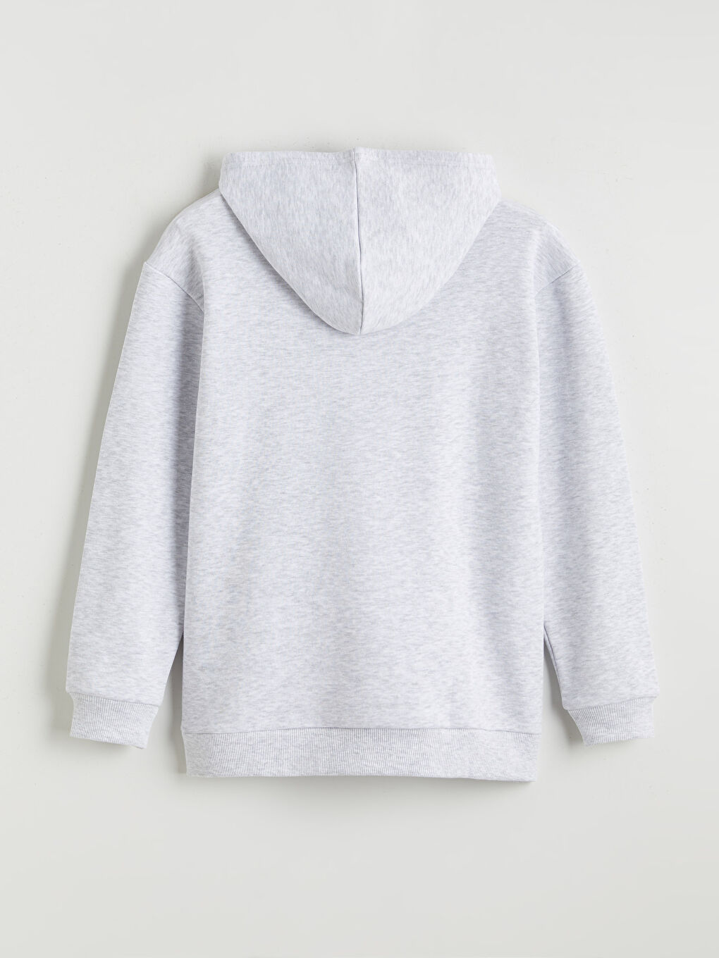 Gri Stranger Things Baskılı Erkek Çocuk Kalın Sweatshirt-1