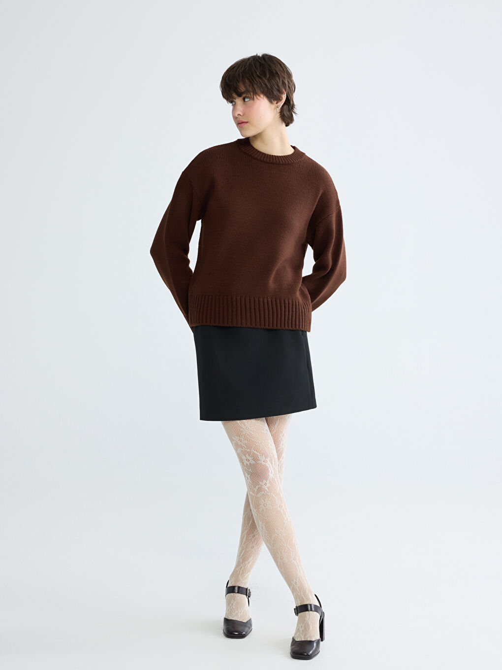 Žena SMEĐA Džemper -1