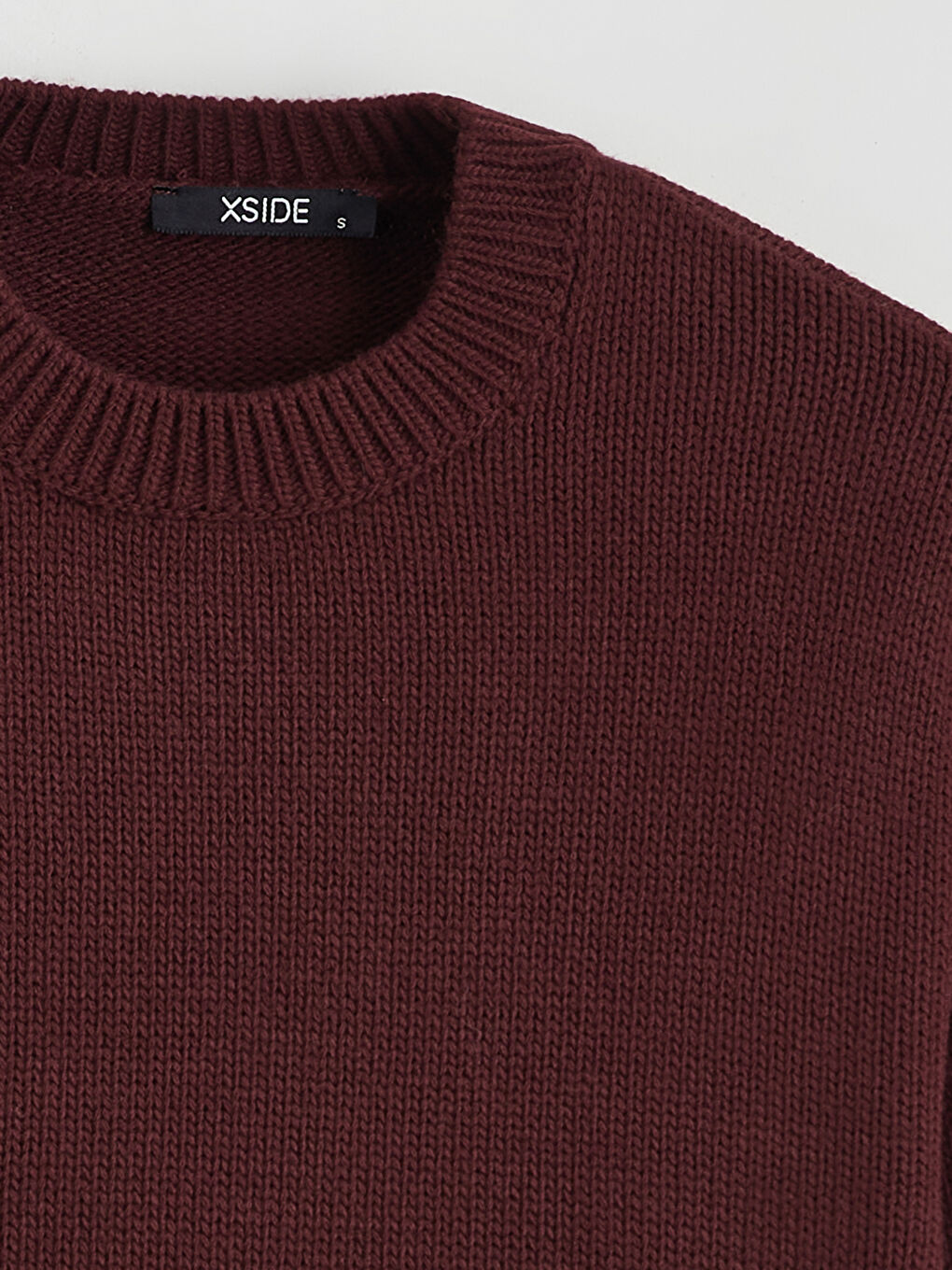 Žena BORDO Džemper -5
