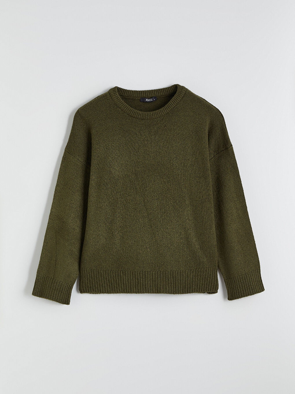 Crew Neck Women's Knitwear Sweater-4