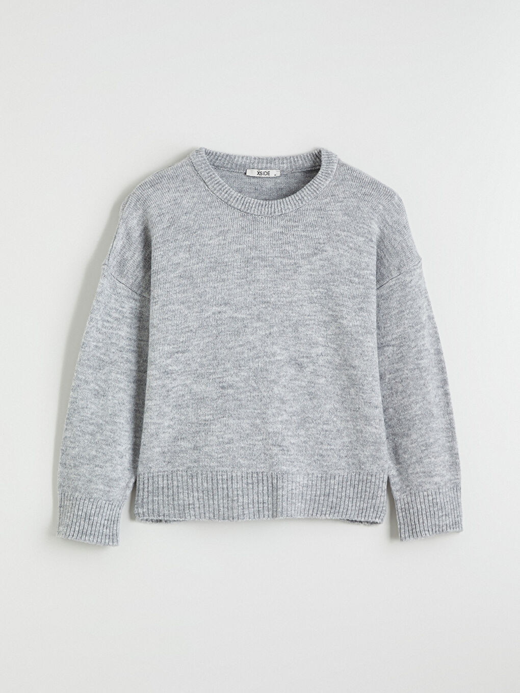 Crew Neck Women's Knitwear Sweater-4