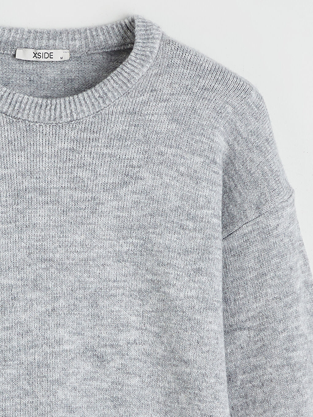 Crew Neck Women's Knitwear Sweater-5