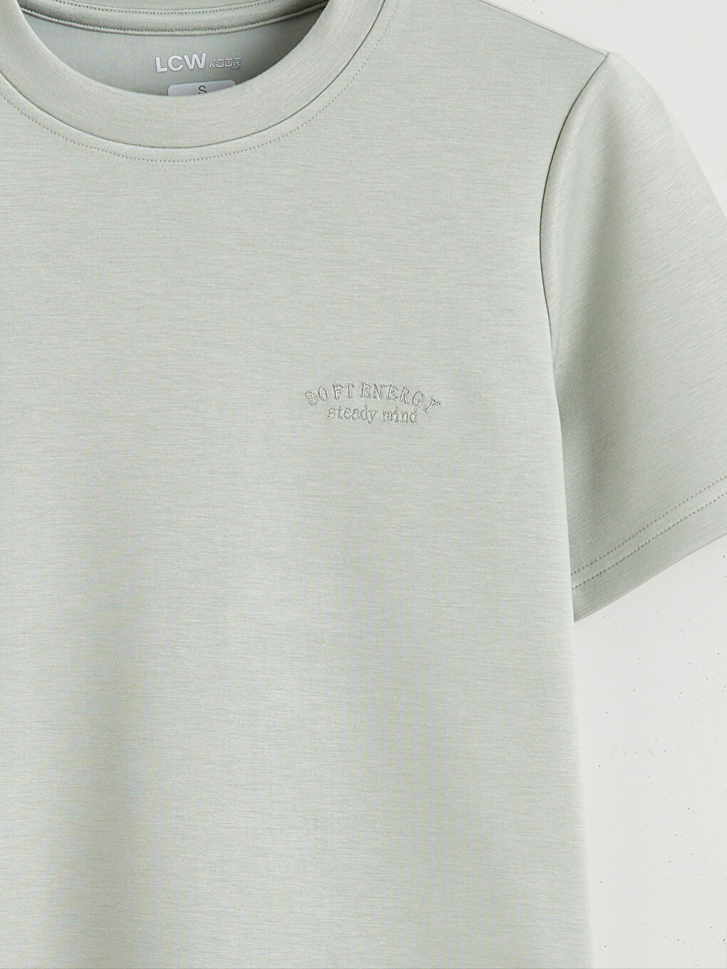 Дөңгелек жағалы әйелдерге арналған спорттық футболка-5