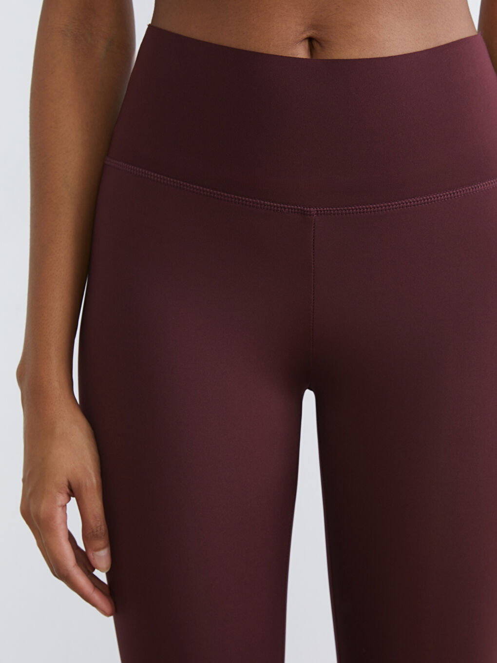 Әйелдер бордо  Спорттық леггинстер-2