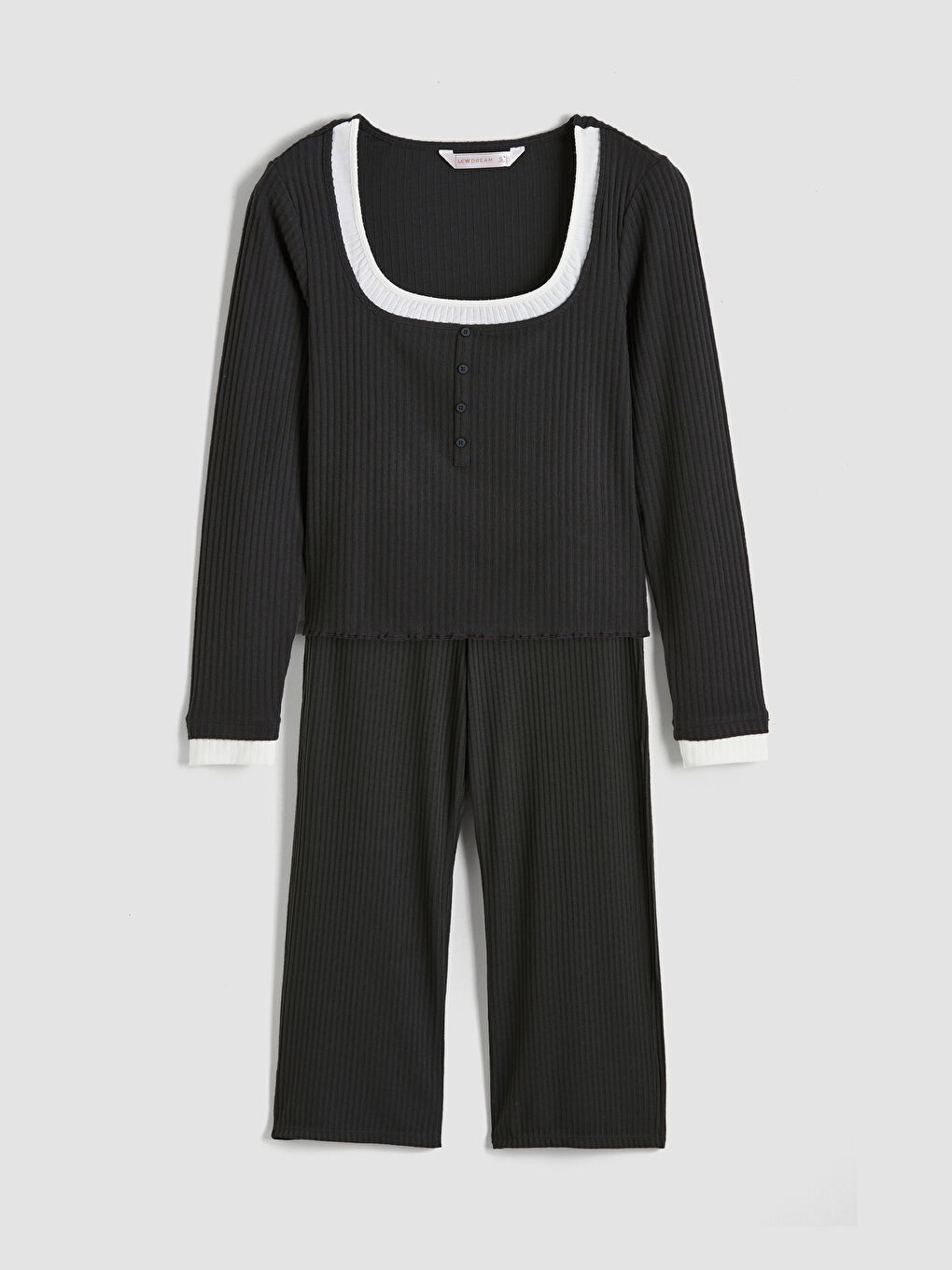 Γυναίκα ΑΝΘΡΑΚΙ Σετ πιτζάμες-4