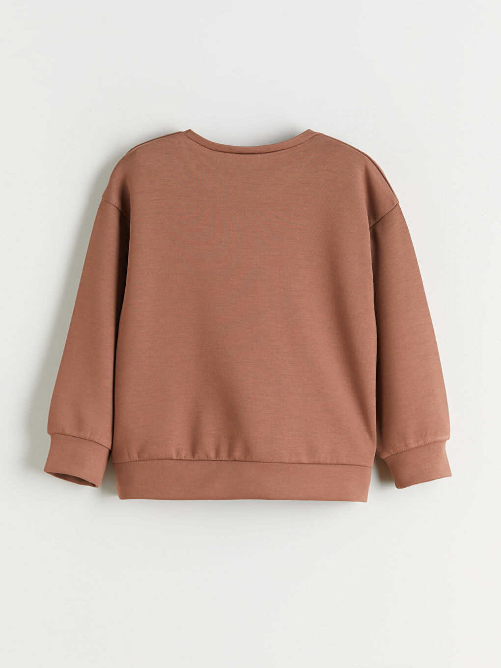 Толстовка для дівчаток з круглим вирізом горловини, стібками та принтом ангела-1