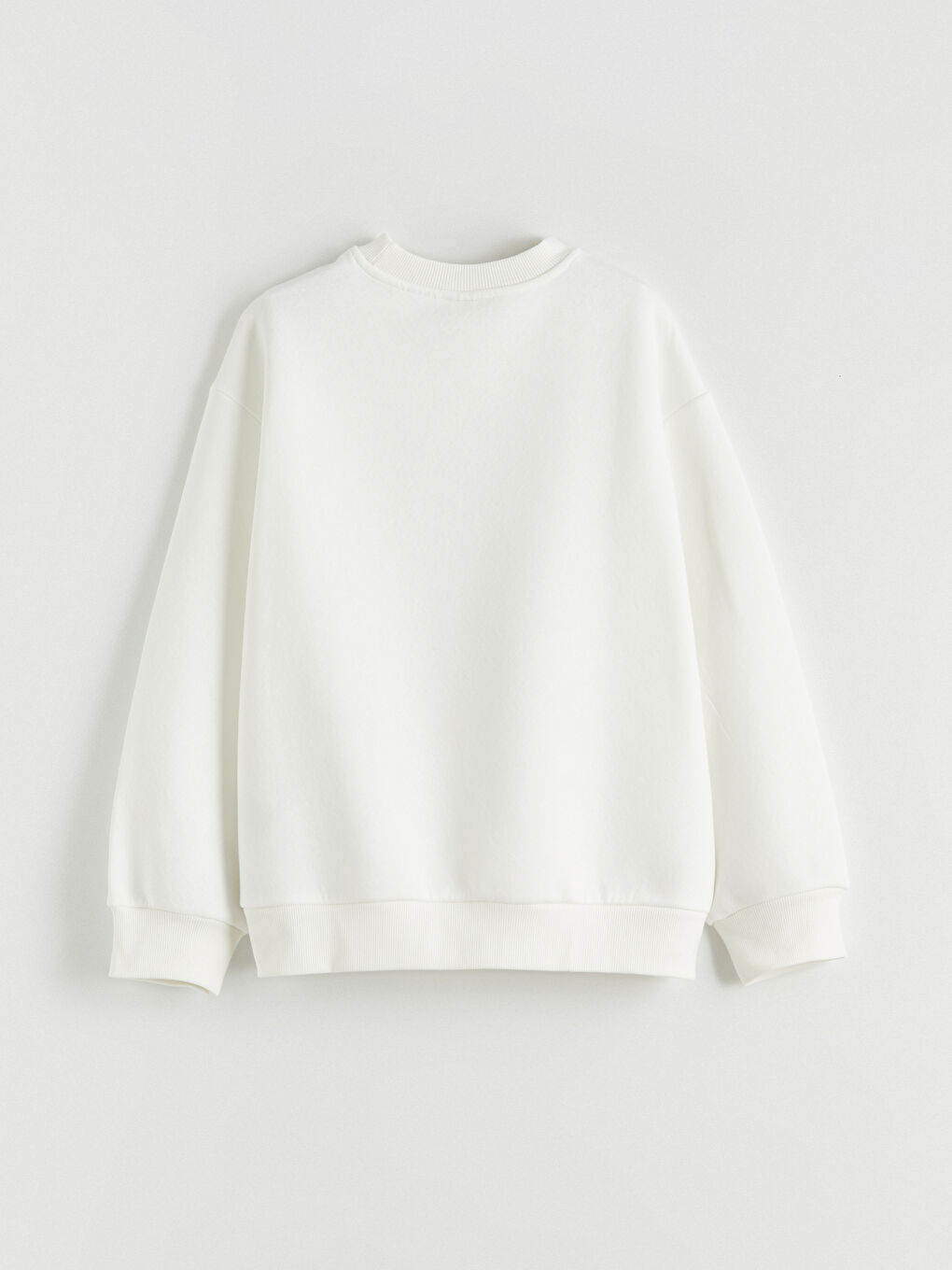 Ekru Hello Kitty Baskılı Kız Çocuk Kalın Sweatshirt-2