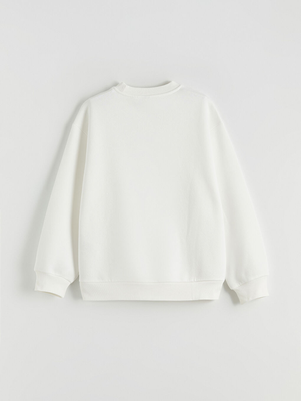 Ekru Hello Kitty Baskılı Kız Çocuk Kalın Sweatshirt-2